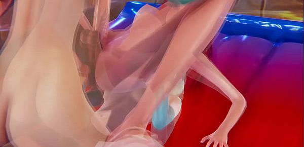 Futa Disney - Cumshots and creampies - Compilation